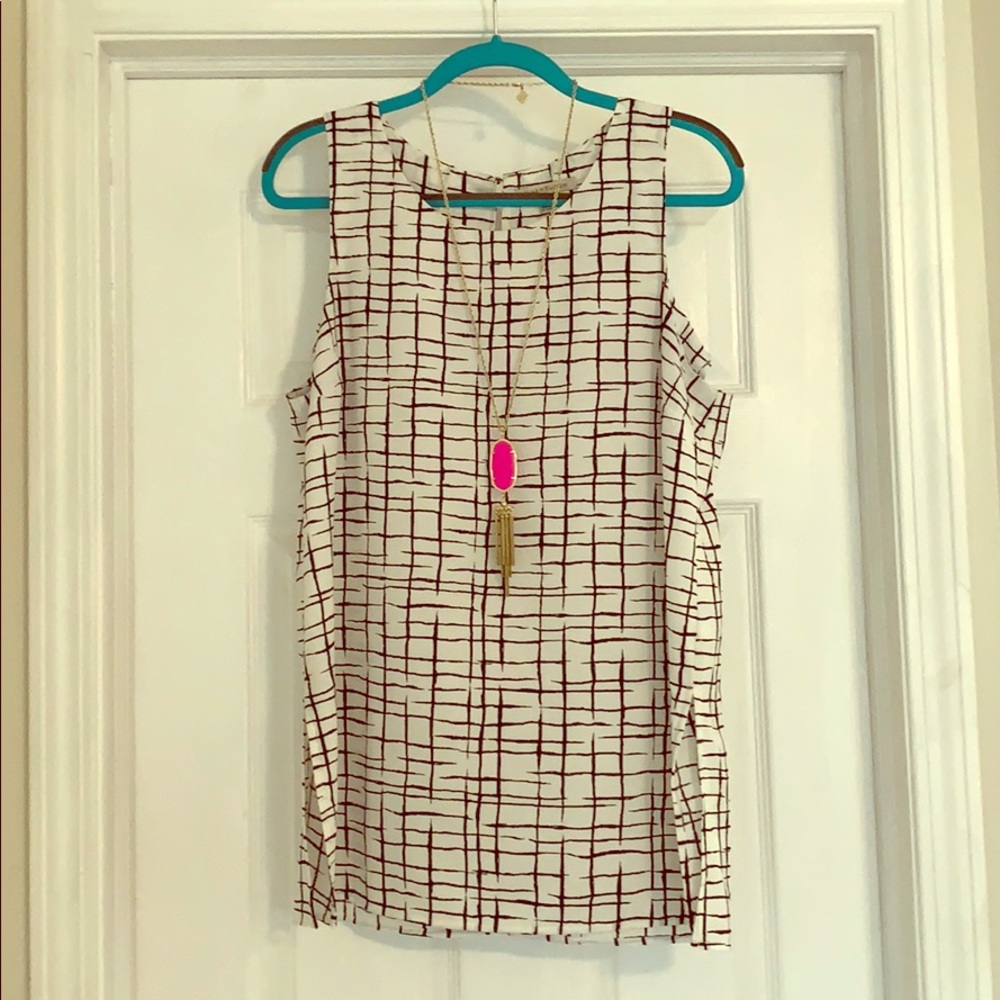 41 Hawthorn sleeveless blouse